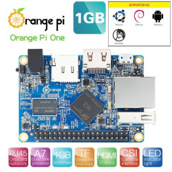 Orange Pi One - 1GB RAM CPU AllWinner H3 Quad-core Cortex-A7